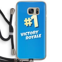 Victory Royale: Samsung Galaxy S7 Transparant Hoesje met koord