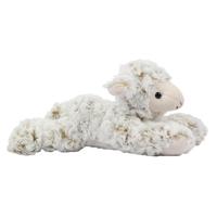 Knuffeldier Schaap/lammetje - zachte pluche stof - premium kwaliteit knuffels - wit - 27 cm