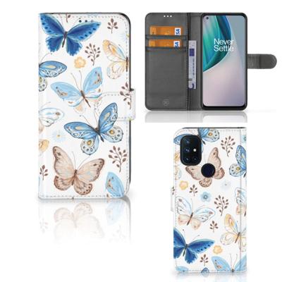 Telefoonhoesje | Met pasjeshouder | voor OnePlus Nord N10 Vlinder