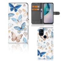 Telefoonhoesje | Met pasjeshouder | voor OnePlus Nord N10 Vlinder