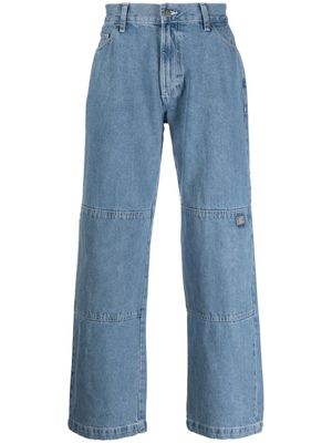 DICKIES jean ample à taille mi-haute - Bleu