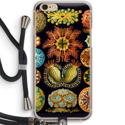 Haeckel Ascidiae: iPhone 6 / 6S Transparant Hoesje met koord
