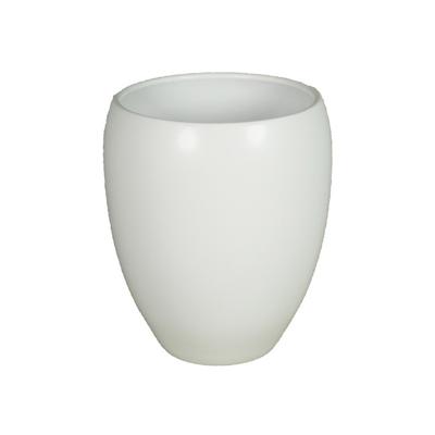Floran Plantenpot - wit - mat - keramiek - 28 x 25 cm