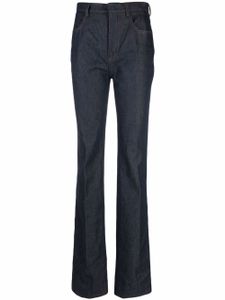 Saint Laurent jean bootcut à taille haute - Bleu