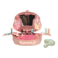 Beautycase Kaptafel Roze in Speelkoffer Beautycase Kaptafel Roze in Speelkoffer
