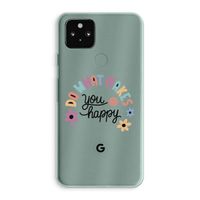 Happy days: Google Pixel 5a 5G Transparant Hoesje