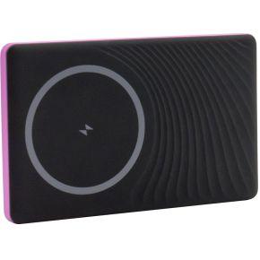RealPower PB-5000 MAG 5000 mAh Draadloos opladen Roze