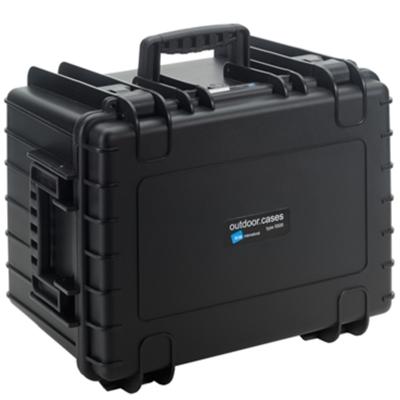 B&W outdoor.cases Type 5500 zwart leeg