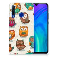 Honor 20 Lite | TPU Hoesje | Vrolijke Uilen