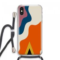 Noor A: iPhone XS Max Transparant Hoesje met koord