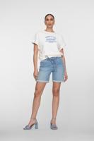 Geisha Sweater Short Sleeves Sports Club 62046-41 Sweater 10 Off-white/jeans Blue
