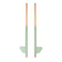 BS Toys houten stelten groen, 2dlg.