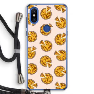 You Had Me At Pizza: Xiaomi Mi Mix 3 Transparant Hoesje met koord