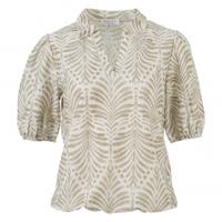 Enjoy - Beige | Dames | Blouse | Beige | S | regular | Kamst mode Enjoy - Beige | Dames | Blouse | Beige | S | regular | Kamst mode