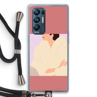Cosy: Oppo Find X3 Neo Transparant Hoesje met koord
