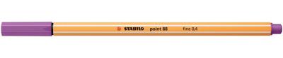 STABILO point 88 fineliner, plum (pruimpaars)