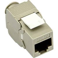 VALUE Cat.6A (klasse EA) Keystone, RJ-45, afgeschermd, zonder gereedschap, SLIM. - thumbnail