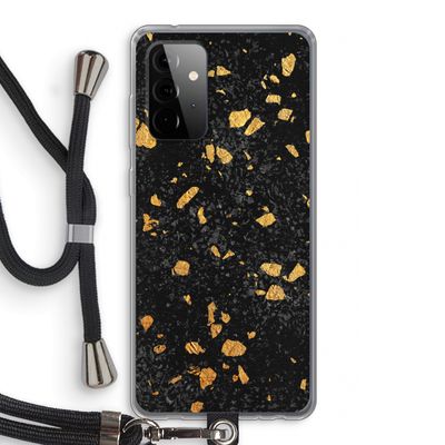 Terrazzo N°7: Samsung Galaxy A72 5G Transparant Hoesje met koord