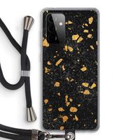 Terrazzo N°7: Samsung Galaxy A72 5G Transparant Hoesje met koord