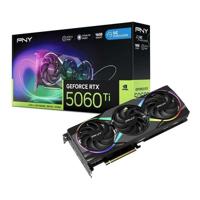 PNY - Grafische kaart - GeForce RTX 5060 Ti - 16 GB - ARGB Overclocked Triple Fan DLSS 4