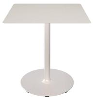 Houe Pico tuintafel 70x70 Muted white, rond onderstel