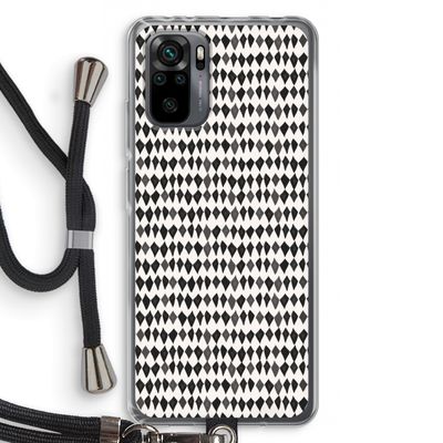 Crazy shapes: Xiaomi Redmi Note 10 Pro Transparant Hoesje met koord