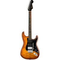 Fender Limited Edition American Ultra Stratocaster HSS Tiger's Eye EB elektrische gitaar met koffer