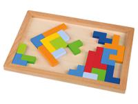 Playtive Houten speelgoed (Tetris puzzel) - thumbnail