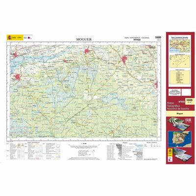 Topografische kaart 1000 MT50 Moguer | CNIG - Instituto Geográfico Nacional1