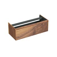 Onderkast Forzalaqua Reno 120x51x40 cm 1 La Softclose Noten Pure Walnut Forzalaqua