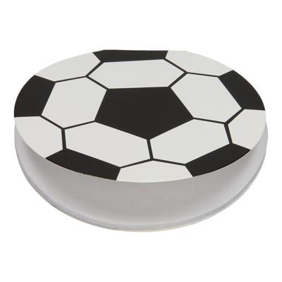 Duckiez Notitieboekje rond voetbal, ø 8cm