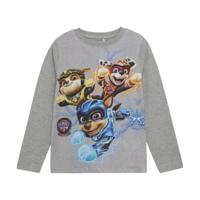 Minymo Jongens shirt Paw Patrol - Licht grijze melange - thumbnail