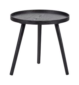 WOOOD Bijzettafel Mesa 45cm - Zwart - Rond