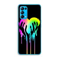 Hold My Heart: Oppo Find X3 Lite Transparant Hoesje