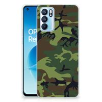 OPPO Reno6 5G TPU bumper Army Dark - thumbnail