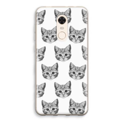 Kitten: Xiaomi Redmi 5 Transparant Hoesje