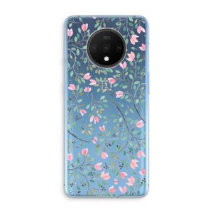 Sierlijke bloemen: OnePlus 7T Transparant Hoesje