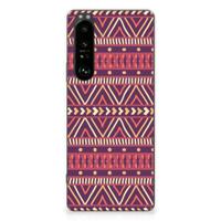 Sony Xperia 1 III | TPU bumper | Aztec Paars Sony Xperia 1 III | TPU bumper | Aztec Paars