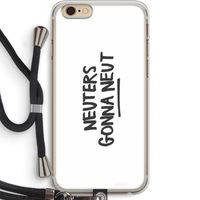 Neuters: iPhone 6 PLUS / 6S PLUS Transparant Hoesje met koord