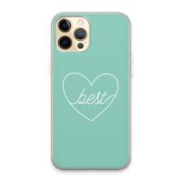 Best heart pastel: iPhone 13 Pro Max Transparant Hoesje
