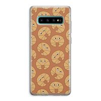 Croissant: Samsung Galaxy S10 Plus Transparant Hoesje Croissant: Samsung Galaxy S10 Plus Transparant Hoesje