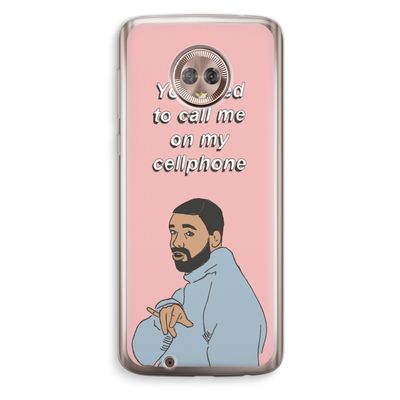 Hotline bling: Motorola Moto G6 Transparant Hoesje