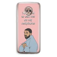 Hotline bling: Motorola Moto G6 Transparant Hoesje Hotline bling: Motorola Moto G6 Transparant Hoesje