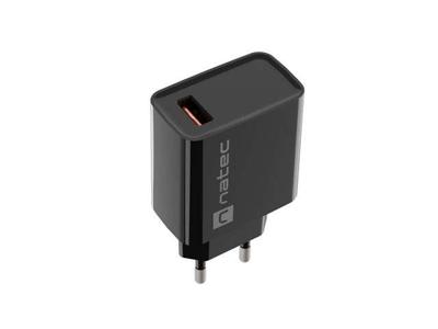 NATEC NETLADER RIBERA USB-A 18W ZWART