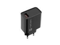 NATEC NETLADER RIBERA USB-A 18W ZWART
