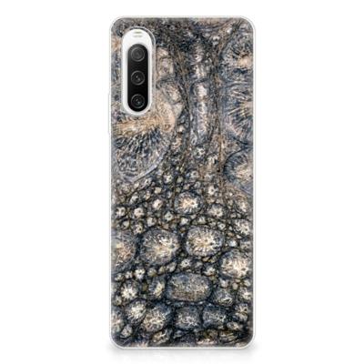 Sony Xperia 10 IV | TPU Hoesje | Krokodillenprint