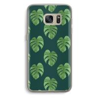 Monstera leaves: Samsung Galaxy S7 Transparant Hoesje