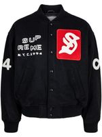 Supreme Tourist varsity "Black" jacket - Noir