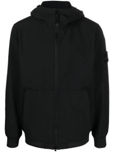 Stone Island veste à patch Compass signature - Noir