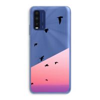 Fly away: Xiaomi Redmi 9T Transparant Hoesje